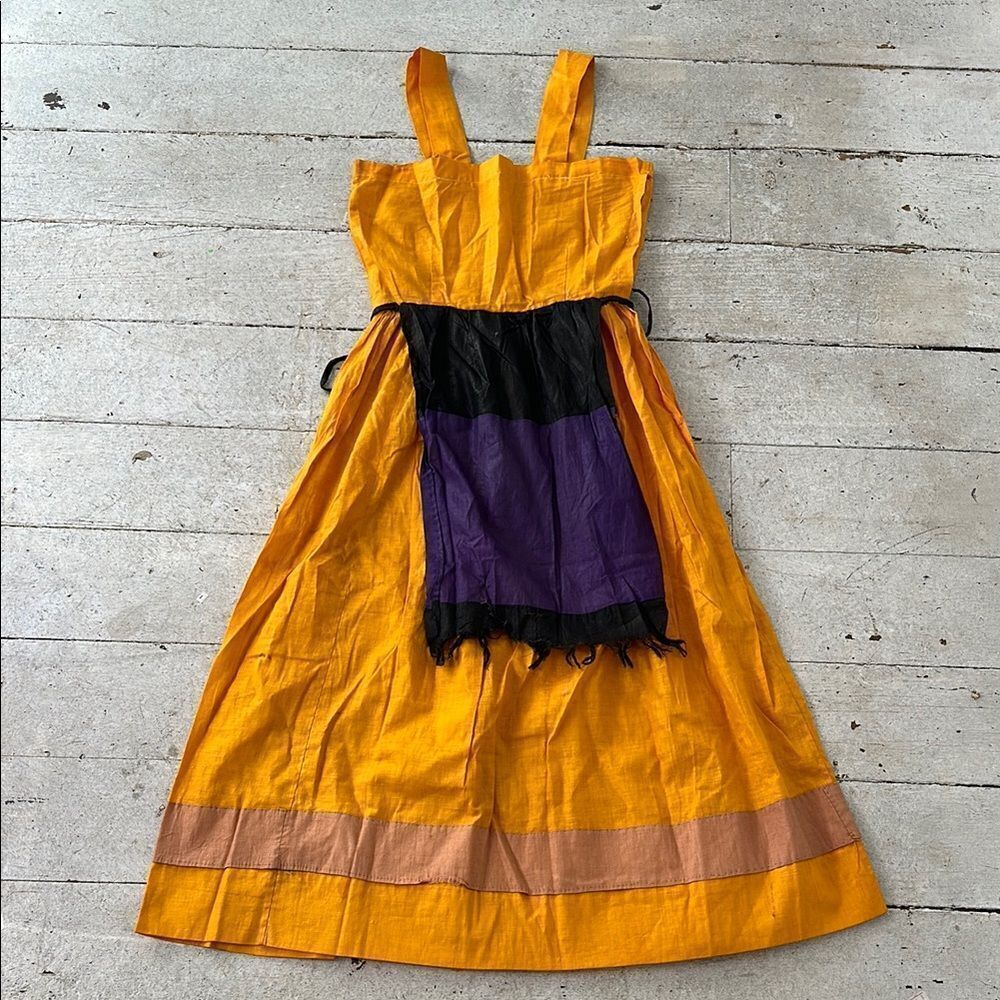 Vintage 1930s Witch Handmade Costume Dress